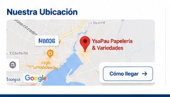 Mapa de ubicación de YsaPau